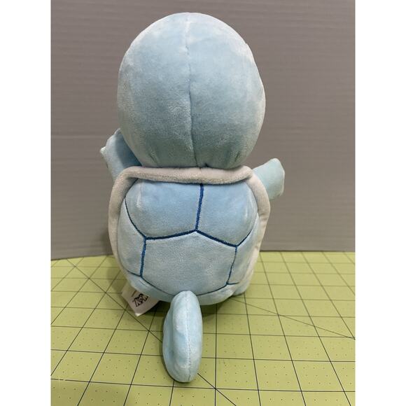 Nintendo Pokemon 8" Stuffed Plush All Blue Squirtle Anime Cartoon Toy Jazwares - Picture 3 of 10
